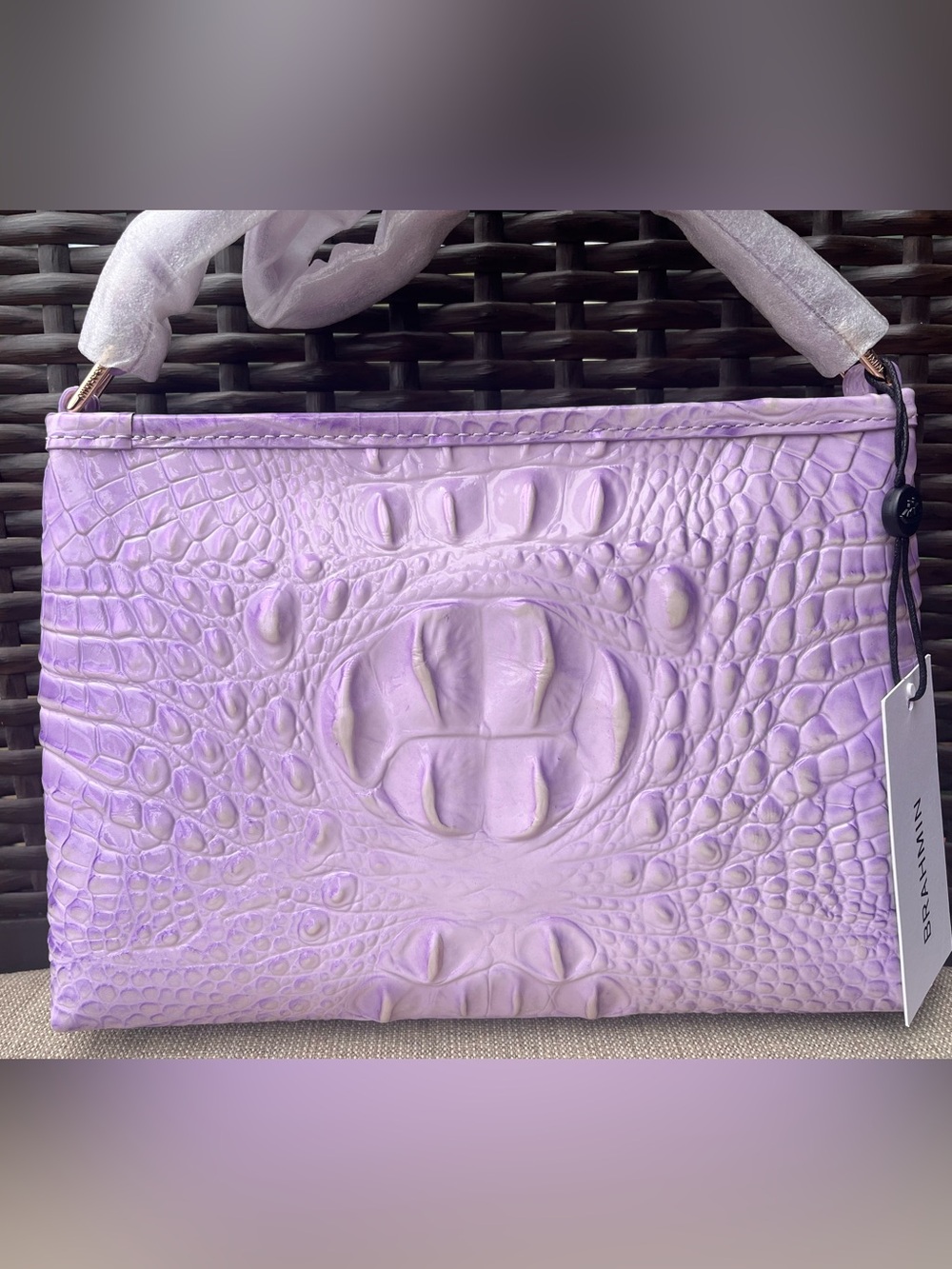 NWT Brahmin LORELEI in GENTLE LAVENDER Shoulder Bag - Picture 3 of 6